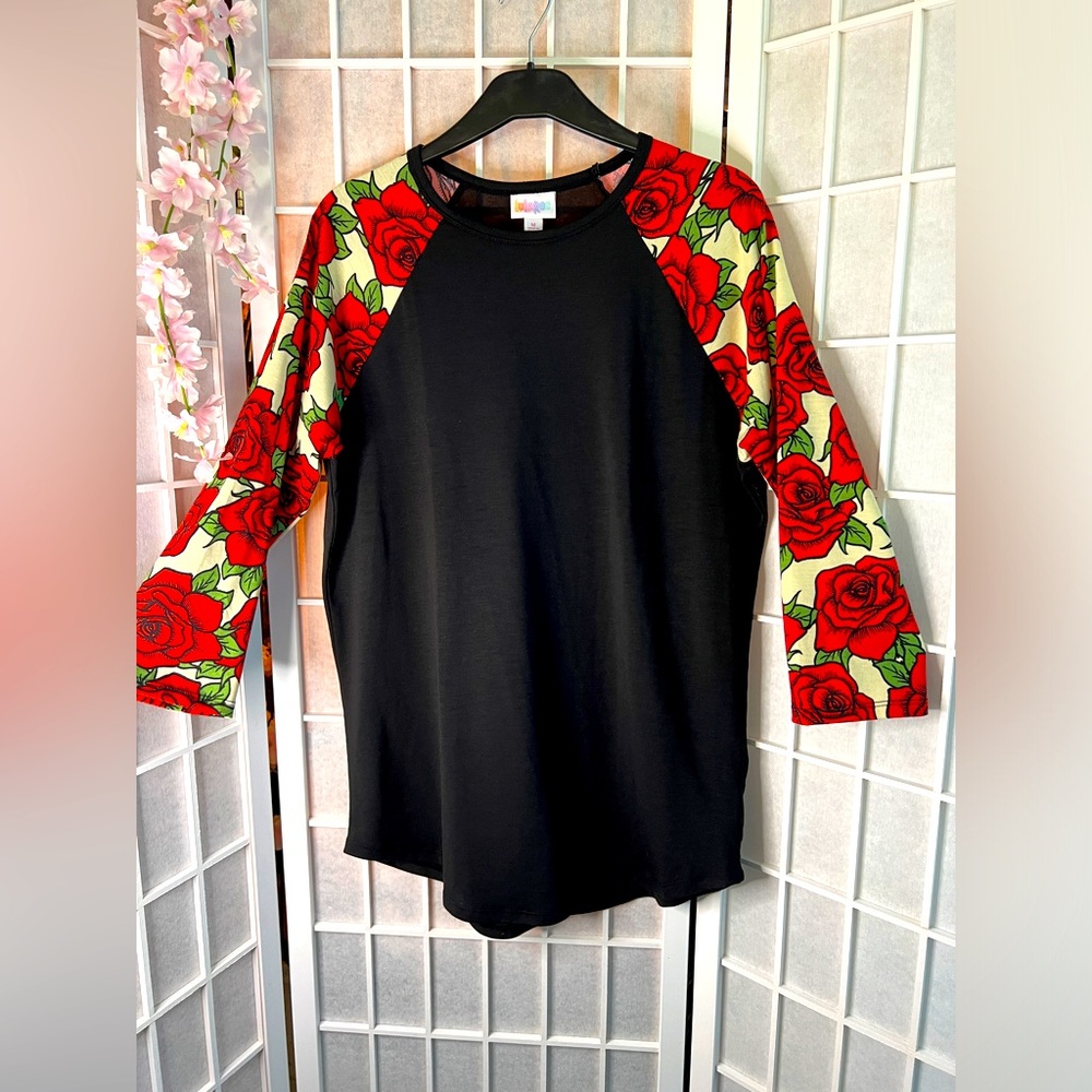 Lularoe Randy baseball top/tunic